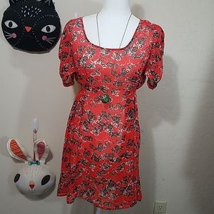 Urban Outfitters Pins and Needles Floral Dress